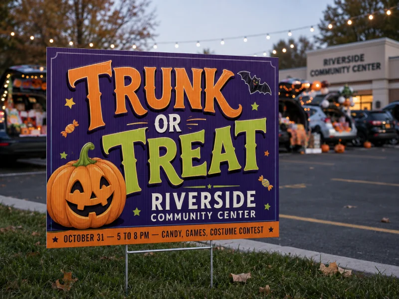 Yard Signs (1-Sided)