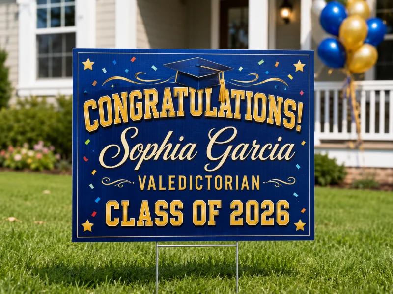 Yard Signs (1-Sided)