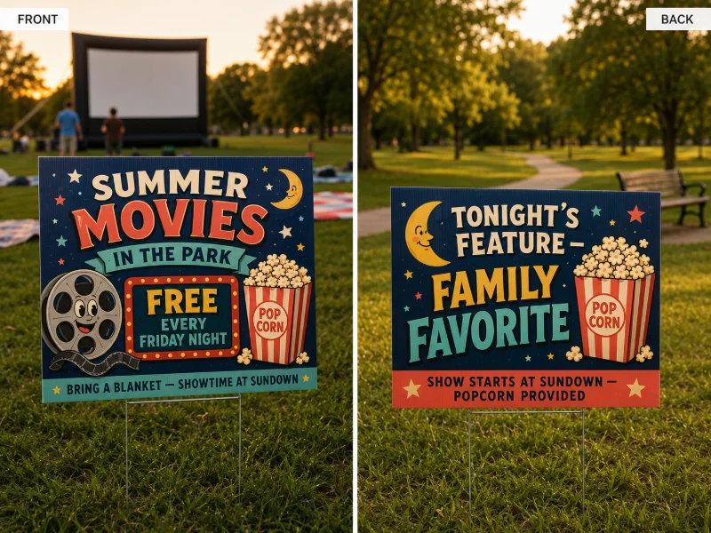 Yard Signs (2-Sided)