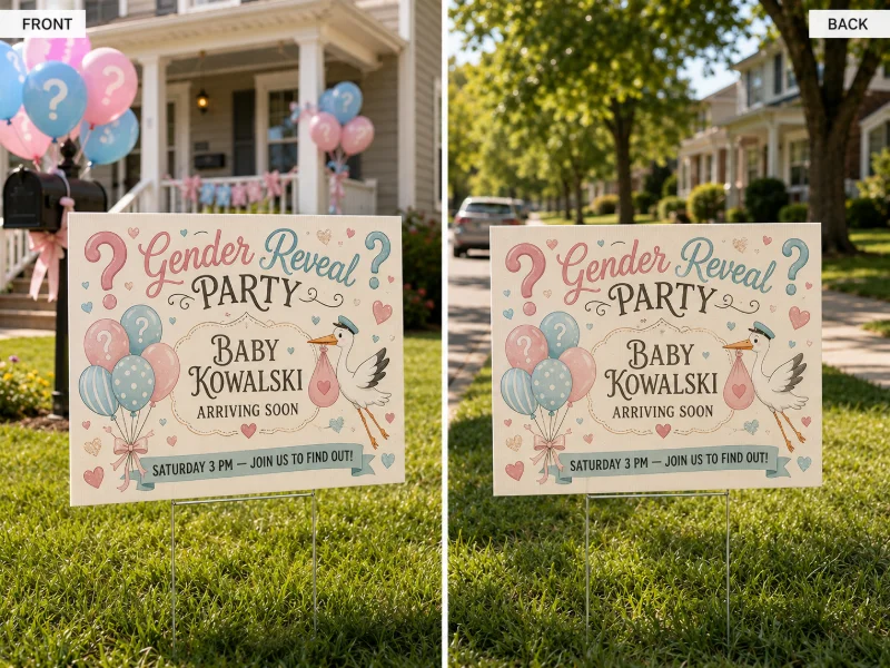 Yard Signs (2-Sided)