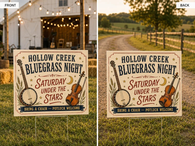 Yard Signs (2-Sided)