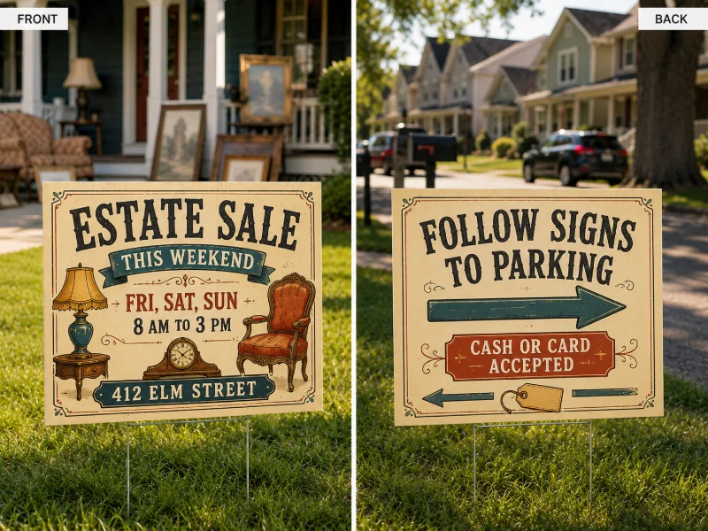 Yard Signs (2-Sided)